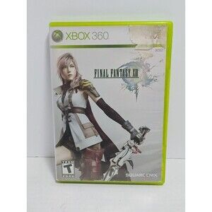 MICROSOFT XBOX 360 SQUARE ENIX FINAL FANTASY 13 FF XIII CIB TESTED WORKING